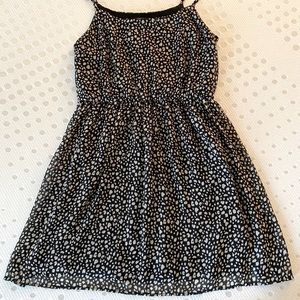 Forever21 leopard spotted babydoll dress